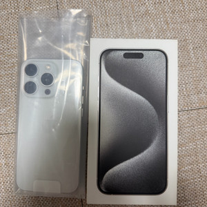 아이폰15 PRO(프로) 256 화이트 리퍼제품