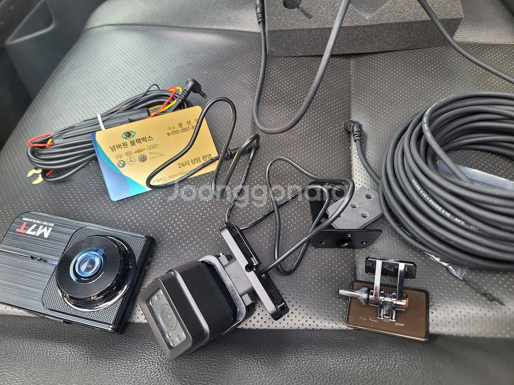 (장착포함)화물차,탑차 2채널 실외카메라 블랙박스 설치--1
