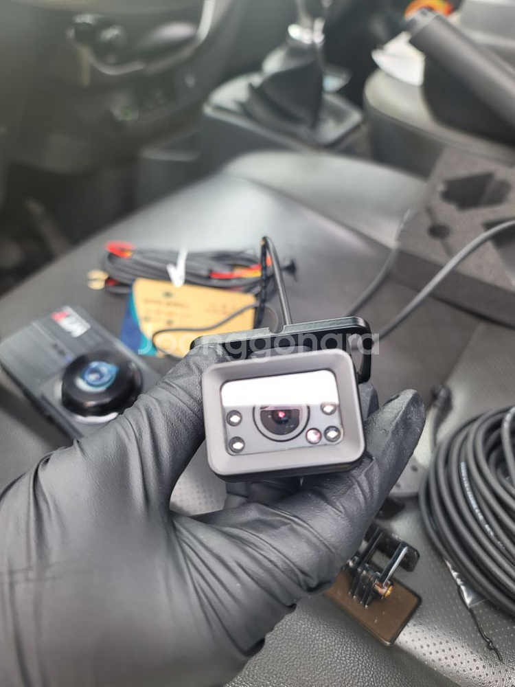 (장착포함)화물차,탑차 2채널 실외카메라 블랙박스 설치--2