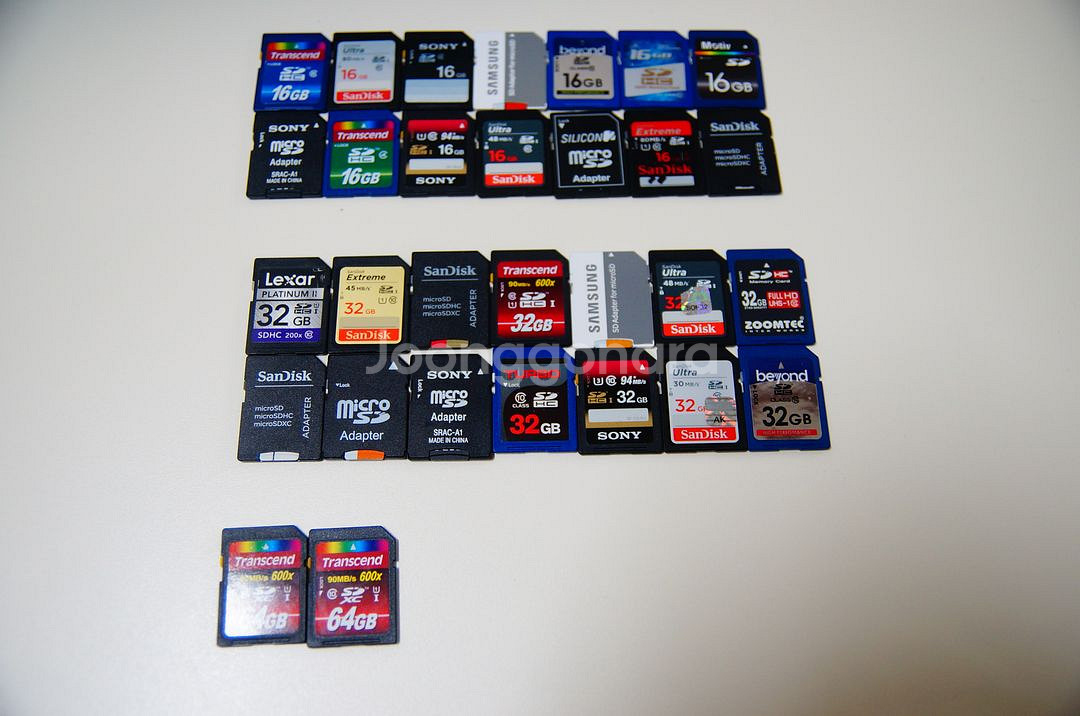 SD카드 16/32/G 여러개 팝니다.--1