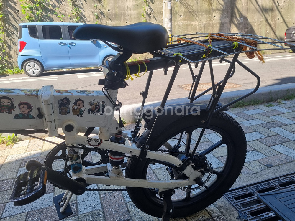 부릉이20 귀칼 전기자전거 팝니다.--4