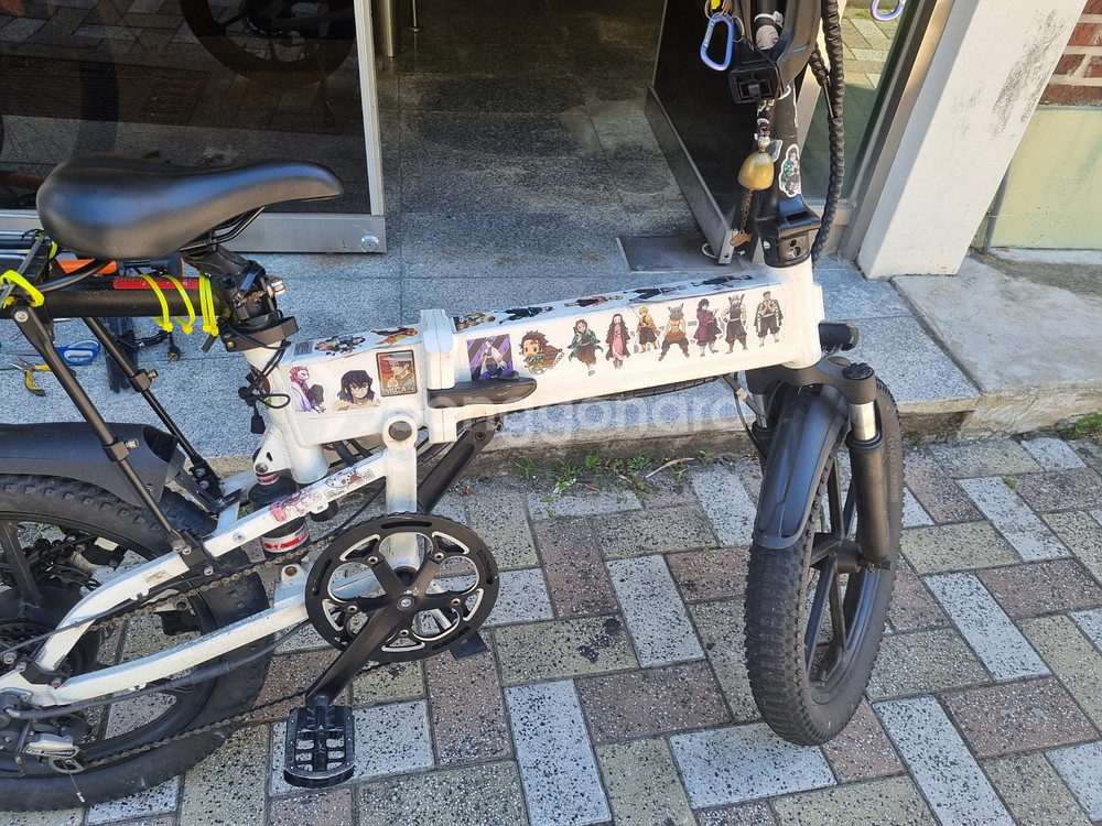 부릉이20 귀칼 전기자전거 팝니다.--2