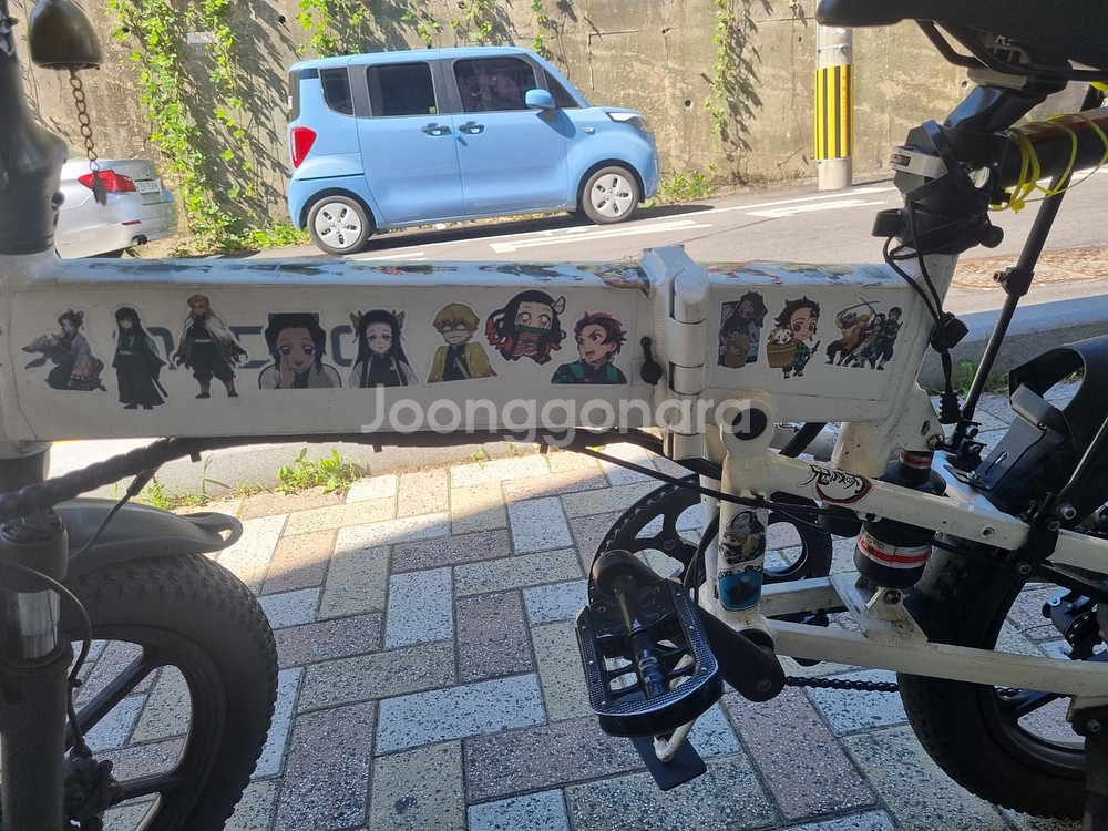 부릉이20 귀칼 전기자전거 팝니다.--5