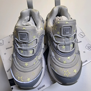 택포)휠라 키즈 꾸미 라이트 스타 운동화 그레이 170