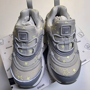 택포)휠라 키즈 꾸미 라이트 스타 운동화 그레이 170