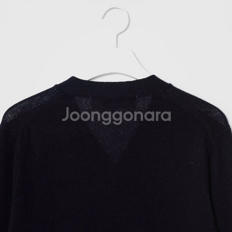 [새상품/정품] 꼼데가르송 플레이 레드하트 가디건 블랙 L (브이넥)--4