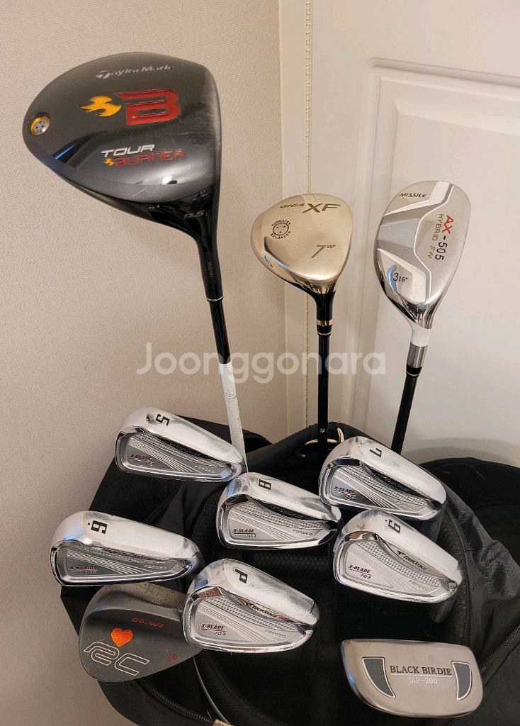+ 투어스테이지 + 남성용 골프채 풀세트--1