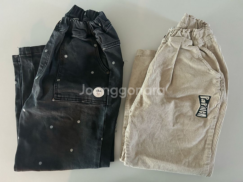 리미떼두두 바지 두벌(130) 일괄 3만원--0