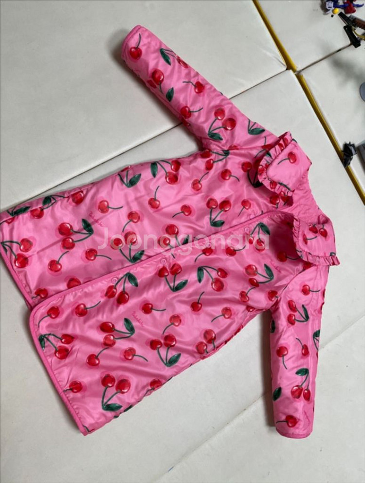 베베베베 리버시블 체리 점퍼 L--3