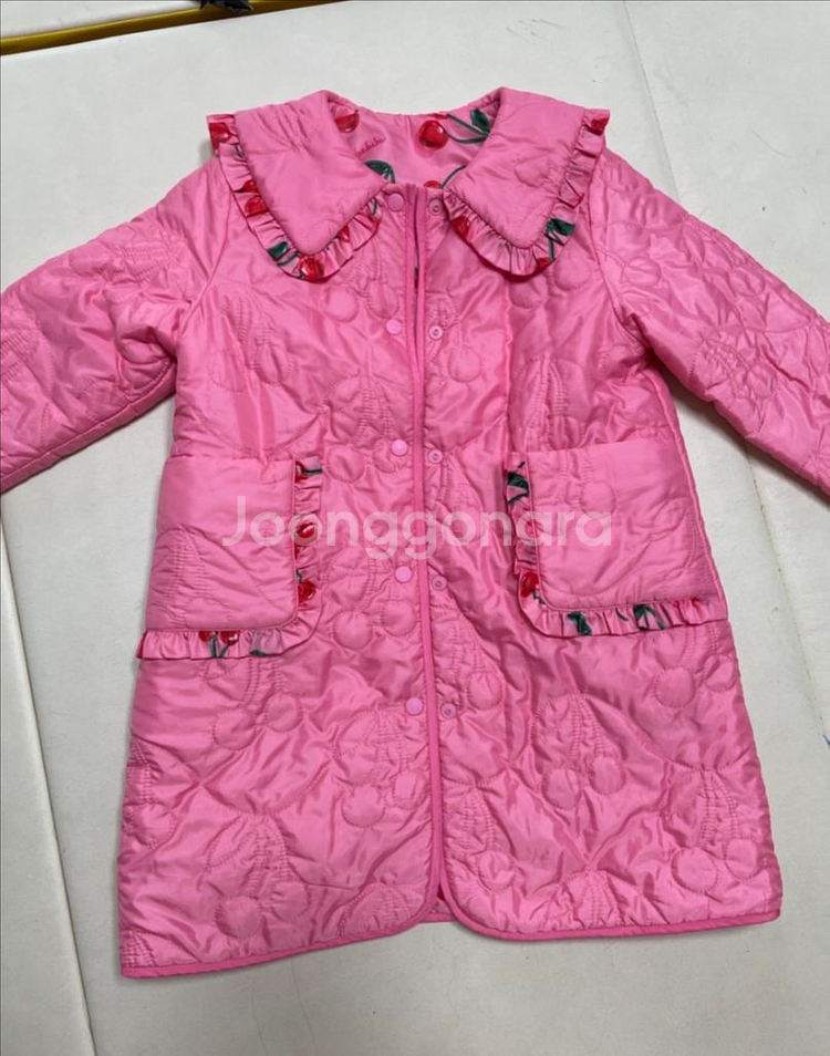 베베베베 리버시블 체리 점퍼 L--1