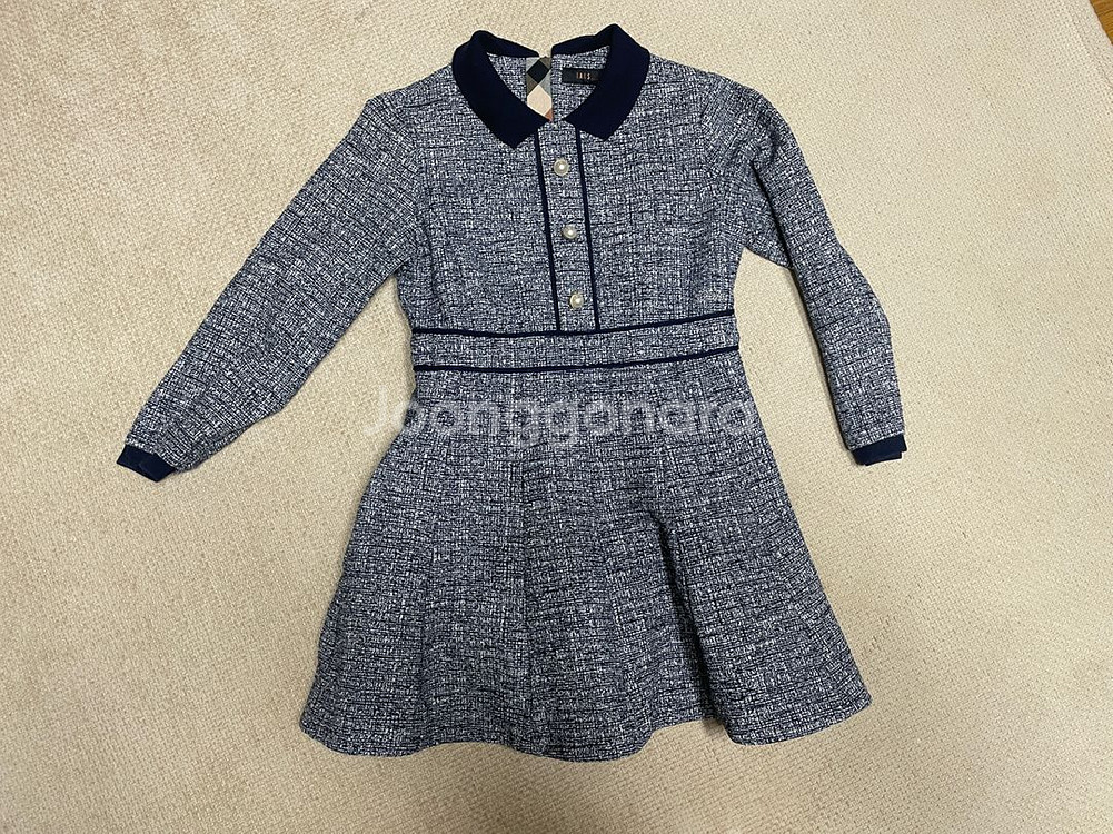 닥스 트위드 원피스 130--0