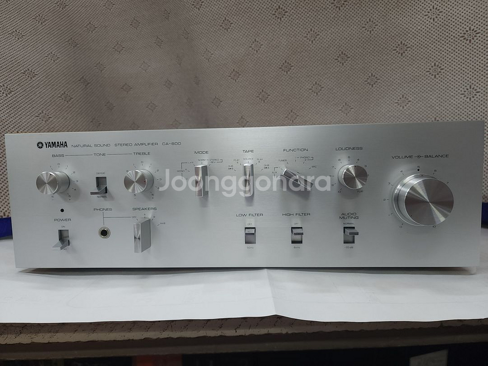 야마하 CA-600 인티앰프--0