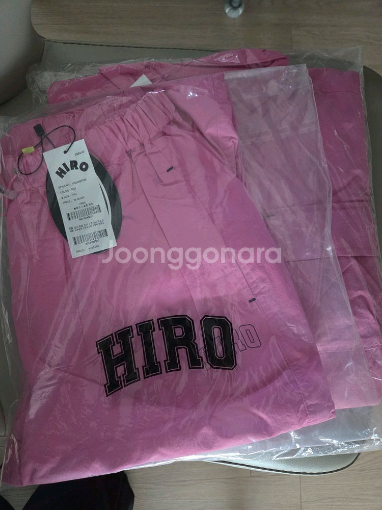 히로 블랭크 나일론 팬츠 .자켓세트--0