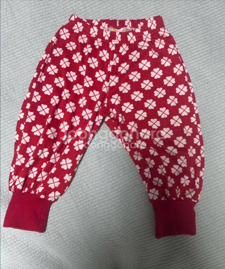 던스 레클 레드클로버 수선배기 74-80(3~4회착)/ 포피레드 후드집업 98-104(새것)--1