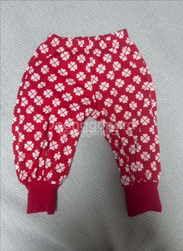 던스 레클 레드클로버 수선배기 74-80(3~4회착)/ 포피레드 후드집업 98-104(새것)--0