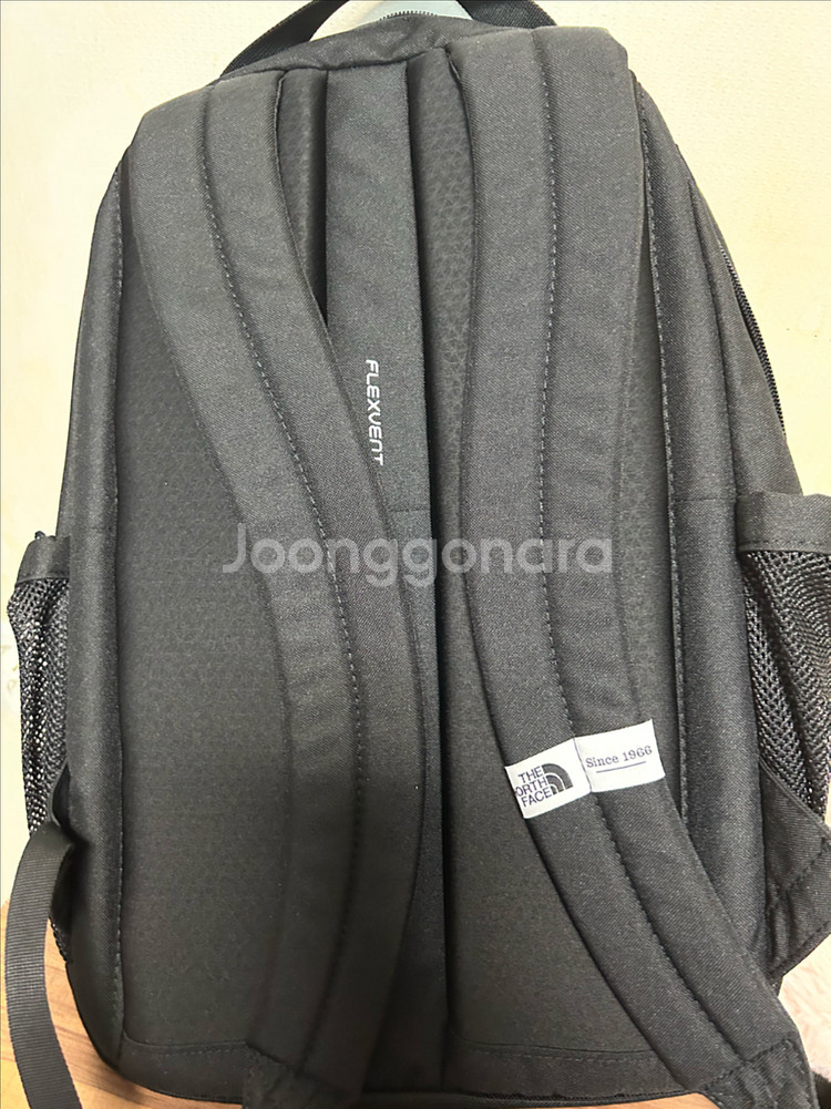 노스페이스 보저 백팩 가방 블랙--1