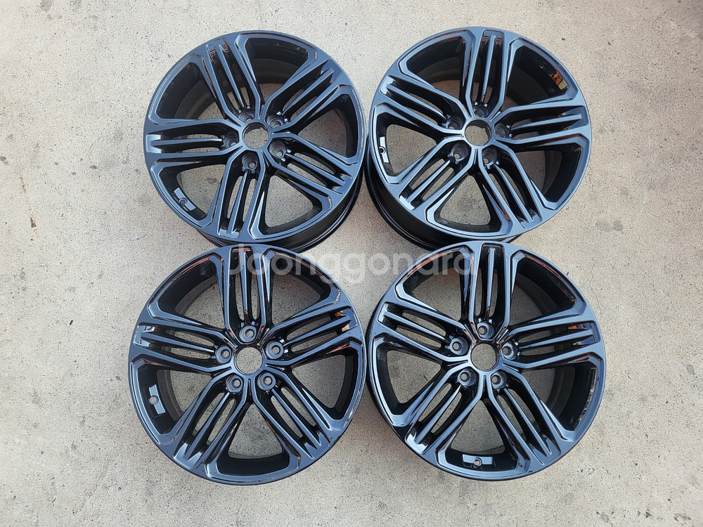 그랜져IG 18인치 블랙휠 순정휠 중고휠 팝니다--0