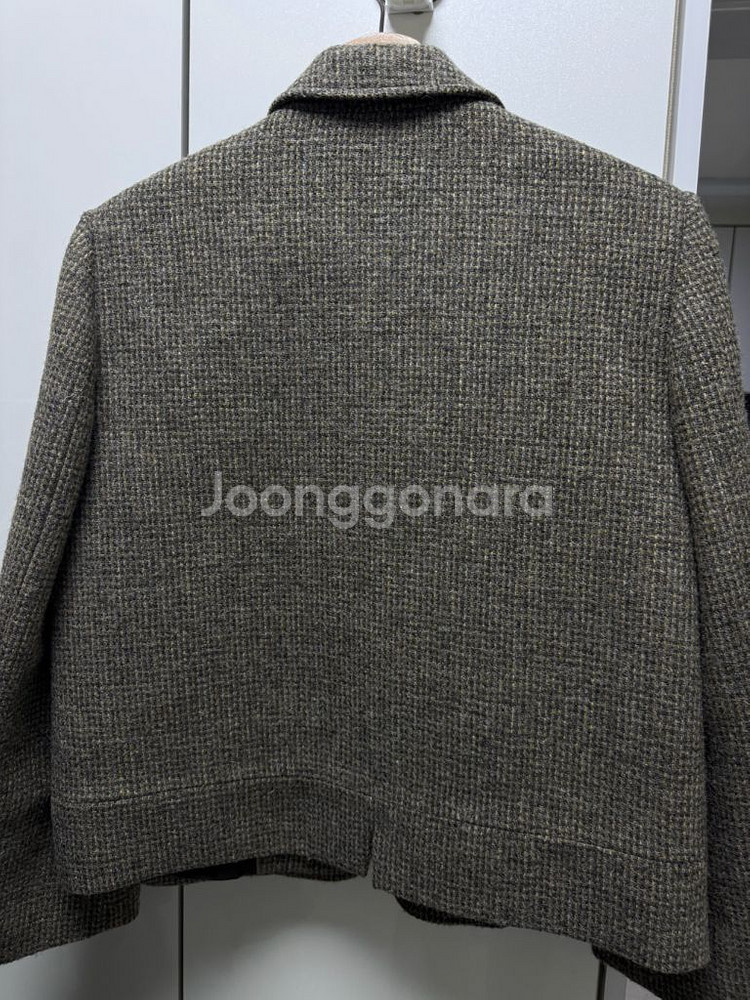 아카이브제이투유 해리스 트위드 홈스펀 자켓--2