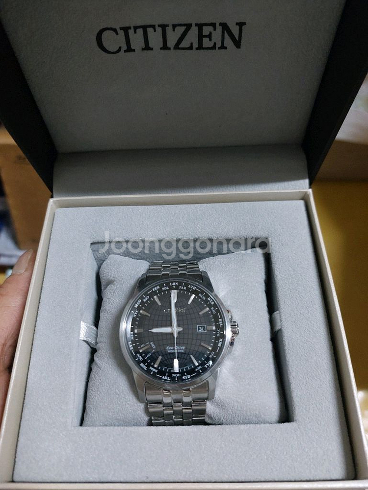 시티즌 월드타임 퍼페츄얼캘린더 광충전방식--0