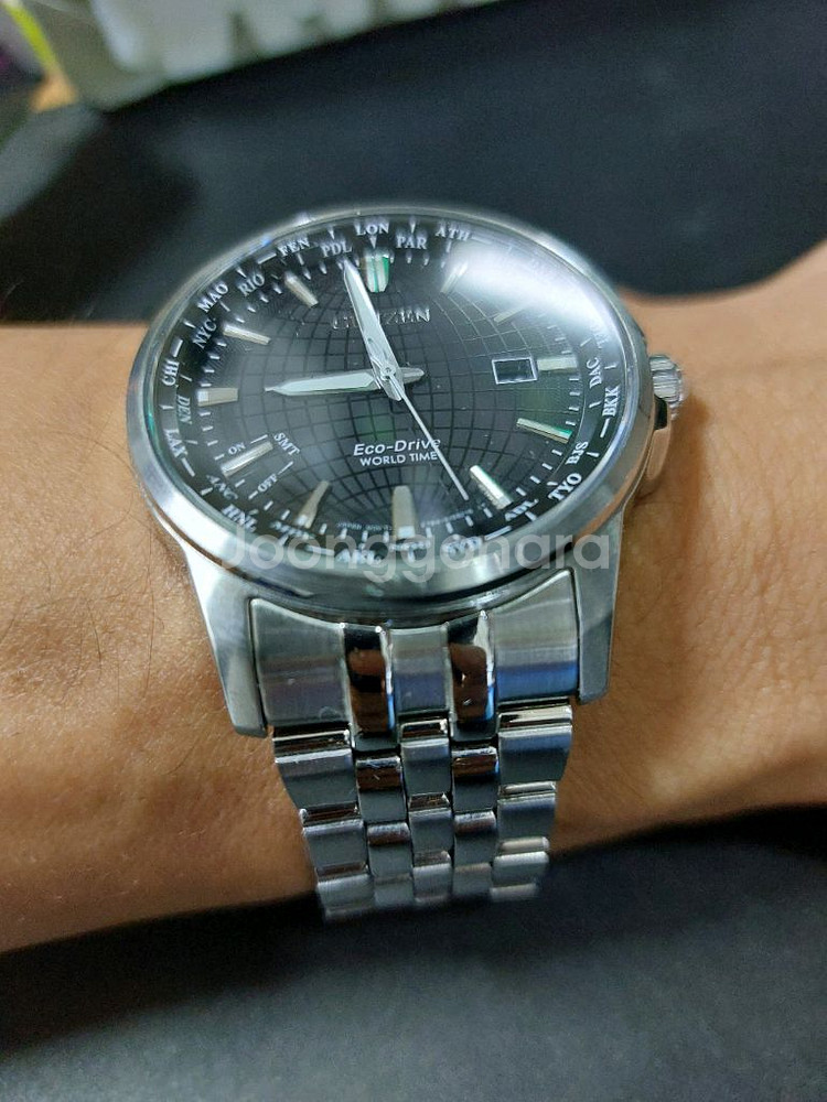 시티즌 월드타임 퍼페츄얼캘린더 광충전방식--4