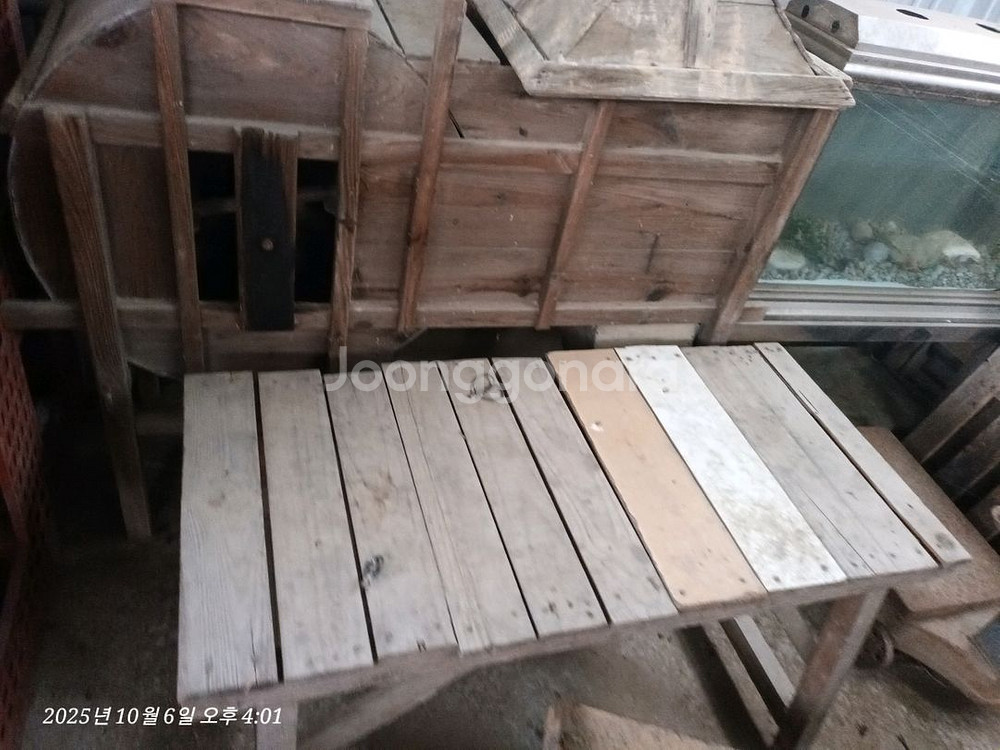 전통 목재 옛날 물건--0