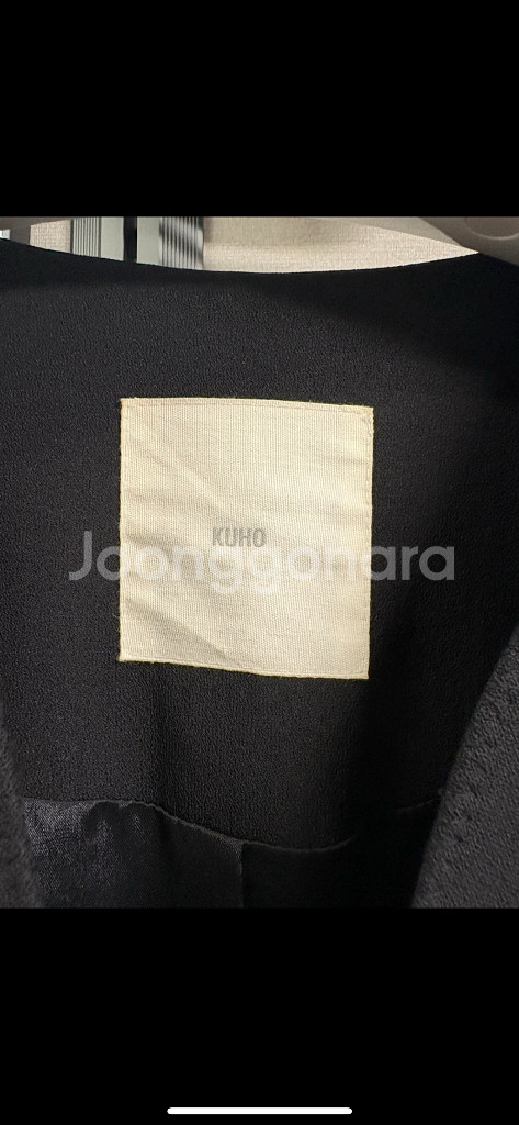 KUHO 블랙 여성 자켓--7