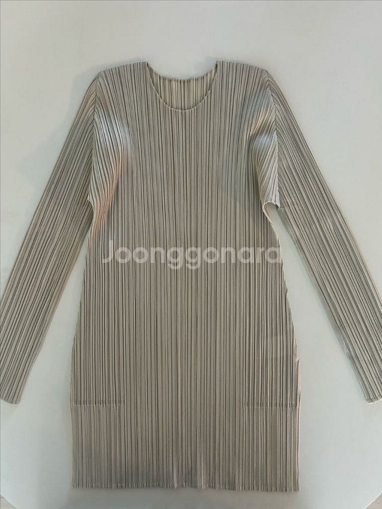 플리츠플리즈 먼슬리탑 그레이지3--1