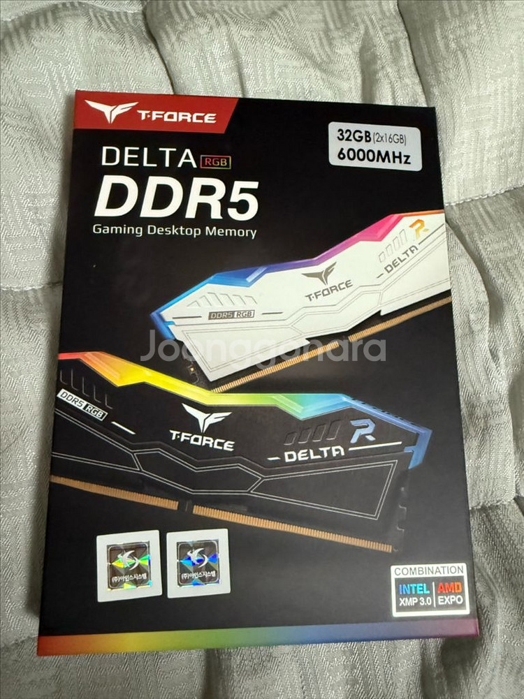 팀그룹 델타 DDR5 6000 CL30 32GB 미개봉--0