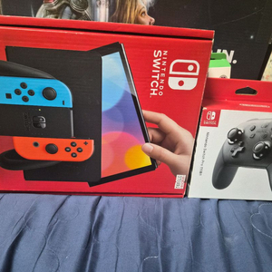 닌텐도 스위치 OLED + 프로콘 세트