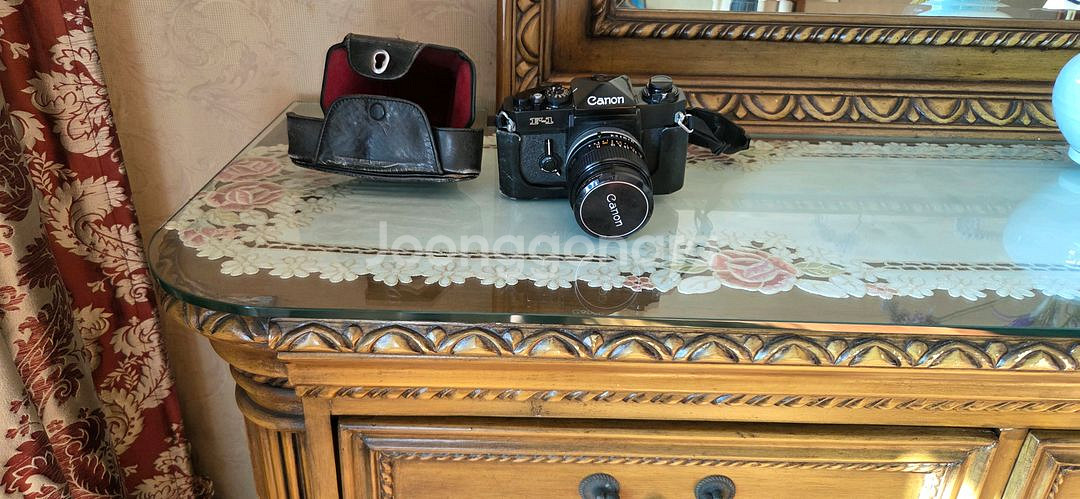 캐논 F-1 필름카메라 + 50mm 렌즈 세트--0