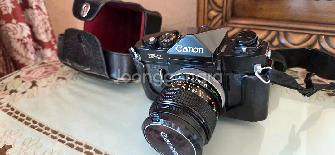 캐논 F-1 필름카메라 + 50mm 렌즈 세트--1