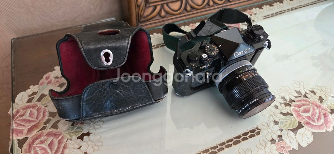 캐논 F-1 필름카메라 + 50mm 렌즈 세트--3