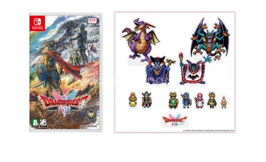 닌텐도 스위치1 드래곤 퀘스트 1&2 HD-2D 리메이크 컴플리트 세트 한정판--0