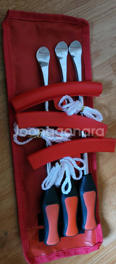 오토바이 자전거 타이어 교환 레버 세트--1