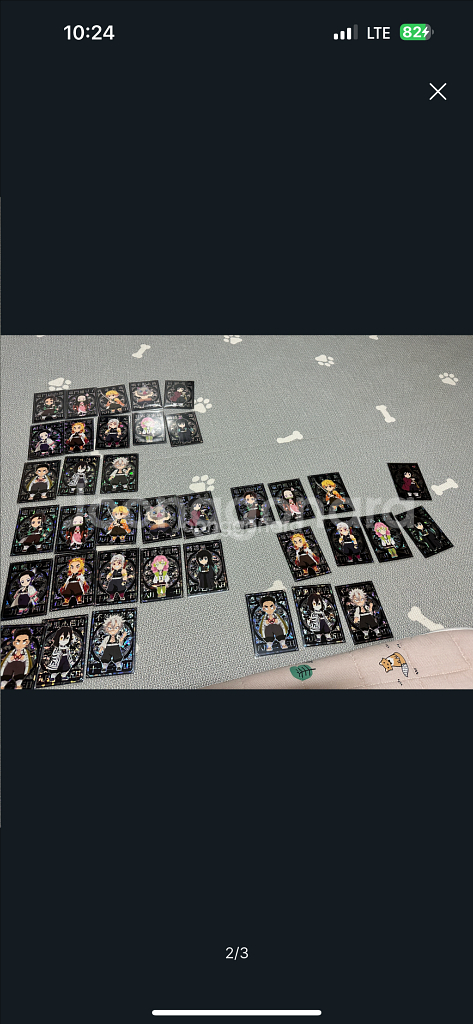 귀멸의 칼날 콜렉팅 카드 일괄 판매--1