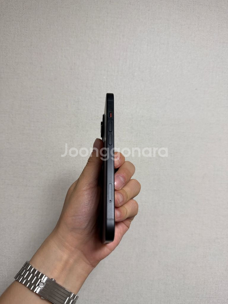 아이폰 15 블랙 128 배터리85--6