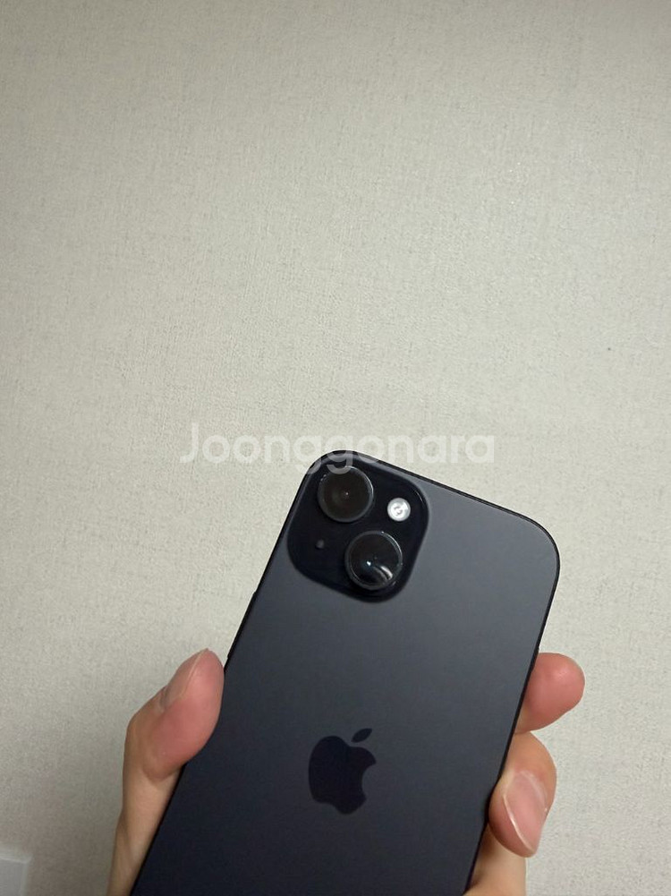 아이폰 15 블랙 128 배터리85--5