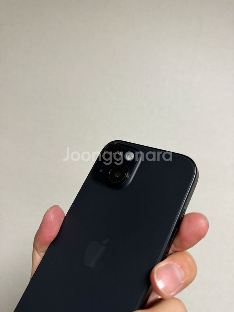 아이폰 15 블랙 128 배터리85--4