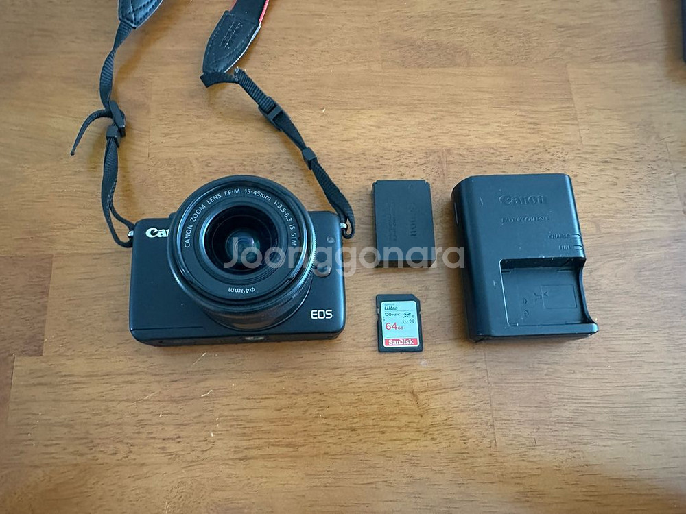 캐논 EOS M10 미러리스 카메라 (15-45mm 렌즈 장착)--4