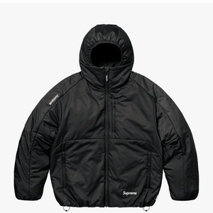 슈프림 윈드스토퍼 인슐레이티드 후드 자켓 블랙 - 25SS