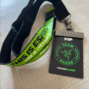 TEAM RAZER V2 LANYARD WITH CLIPCARD