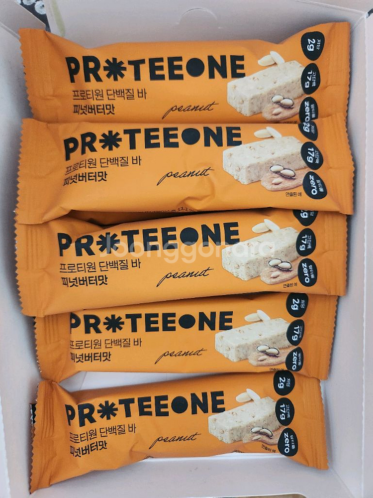 프로티원 단백질바 피넛버터맛--0