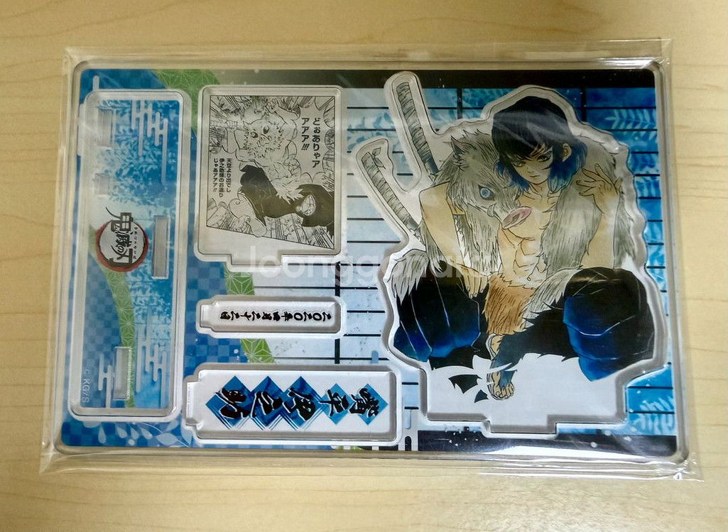 귀멸의 칼날 이노스케 2020 디오라마, 타피누이, 유포테이블 공식 무한성 아크릴, 스퀴시--0