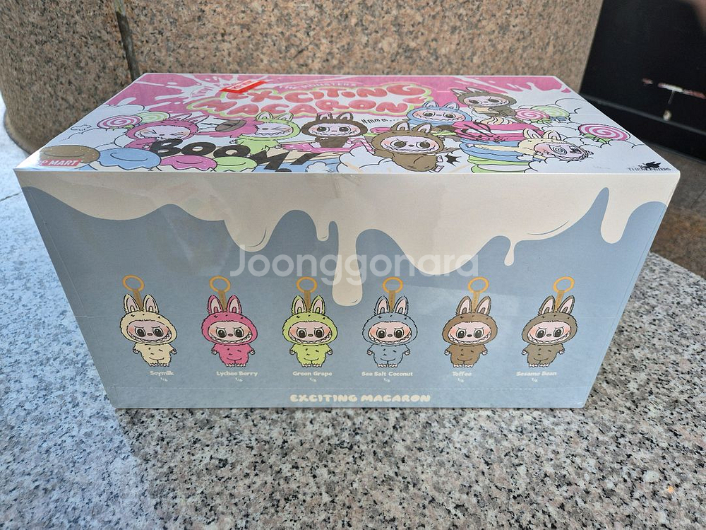 라부부 마카롱 인형키링 미개봉정품--1