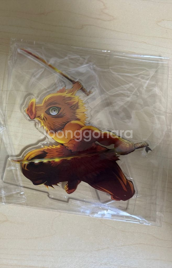 귀멸의 칼날 이노스케 2020 디오라마, 타피누이, 유포테이블 공식 무한성 아크릴, 스퀴시--2