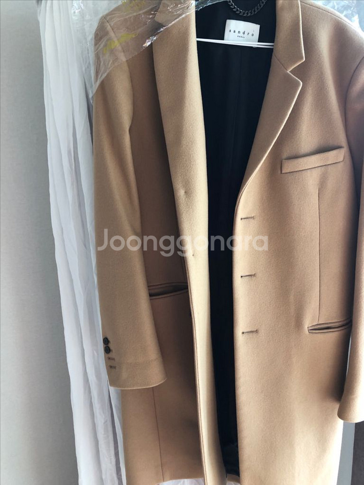 산드로 울 코트/--1