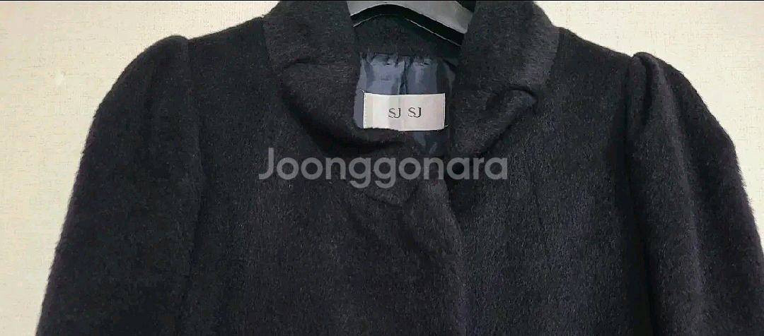 한섬 SJ SJ 모100% 라마 모직 코트 55~66--5