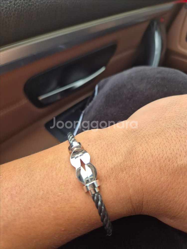 프레드 샹스 인피니 라지 화이트골드 브레이슬릿 17호--1