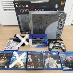 PS4 Pro 1TB 갓오브워 에디션+게임