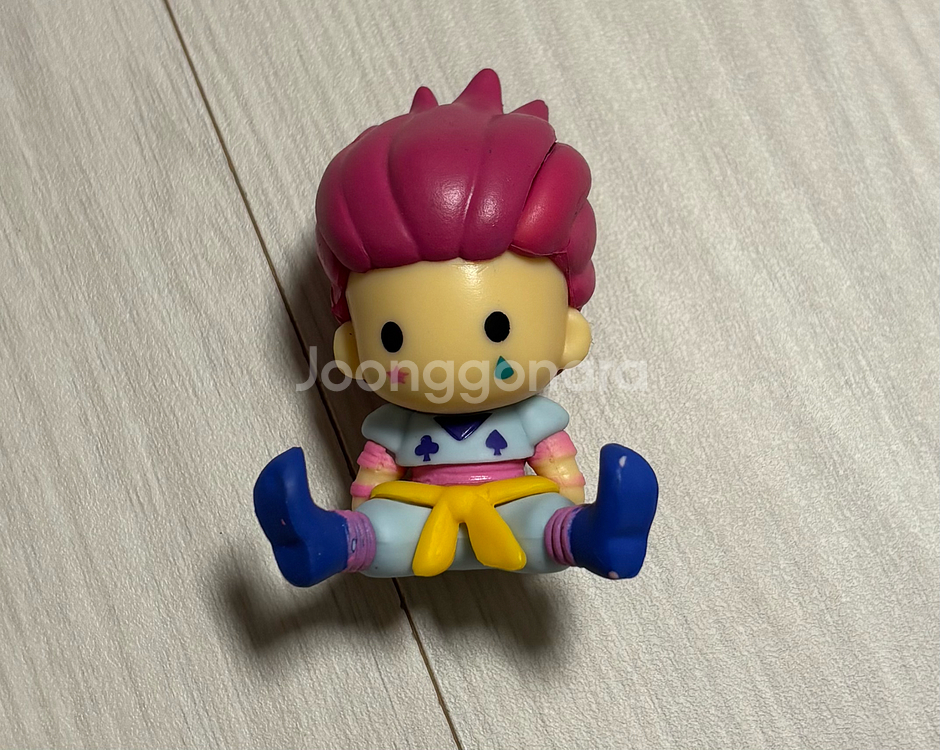 헌터헌터 쿠지 러버 미개봉 히소카/이르미 캔뱃지 페타돌--2